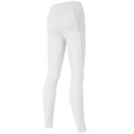 Rückseite der weißen Full Grip Wettkampf-Leggings KLMegan