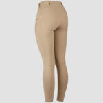 Rückseite der Horka Reitleggings Mindy Full Grip Mokka