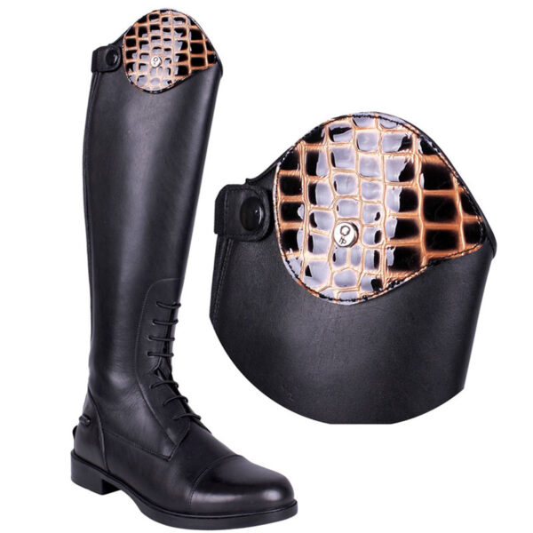 QHP Verwisselbare Top Croco Goud - Afbeelding 2