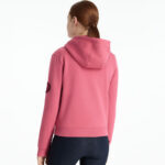 Hoodie LeMieux Hettie Kids Cranberry achterzijde