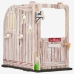 LeMieux Toy Pony Stal Set Hout gesloten aanzicht