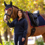 Lifestyle Afbeelding LeMieux trui Keira Navy
