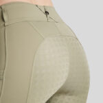 Detail Grip Reitleggings Montar MoEdith Crystal Dusty Green
