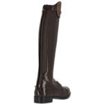 QHP Kinderreitstiefel Romy Brown Rückansicht