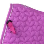 Detail zadellus Zadeldek Gwenn QHP Roze