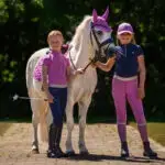 Lifestyle foto dekje QHP Gwenn Roze