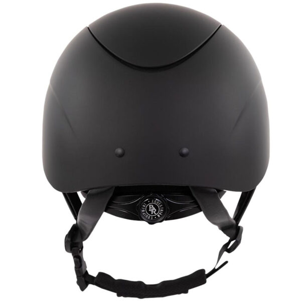Rijhelm BR Theta Painted Zwart/Gunmetal achterzijde