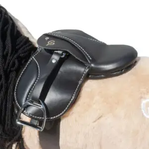 Crafty Ponies Advanced zadel zwart