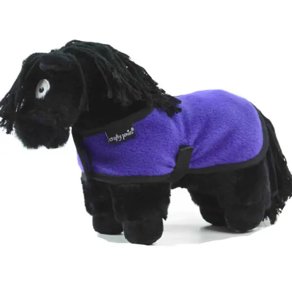 Lifestyle foto veulendeken Crafty Ponies Paars