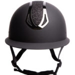 Voorzijde Harry's Horse Veiligheidscap Pro F1 Mat Sparkle