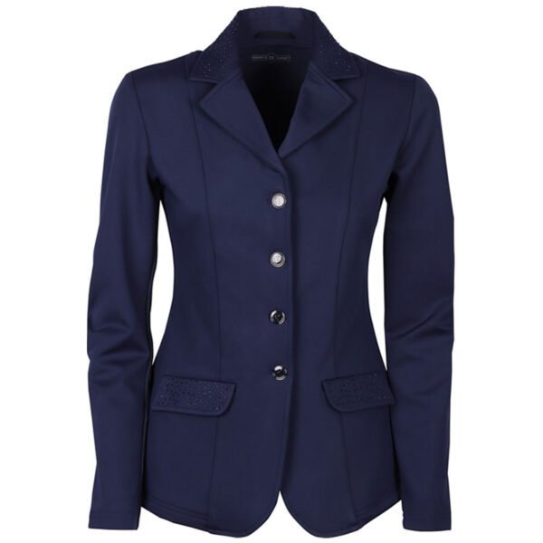 Harry's Horse wedstrijdjas Crystal navy vooraanzicht
