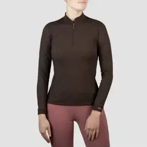 Horka Trainingsshirt Emily Dark Chocolate voorzijde