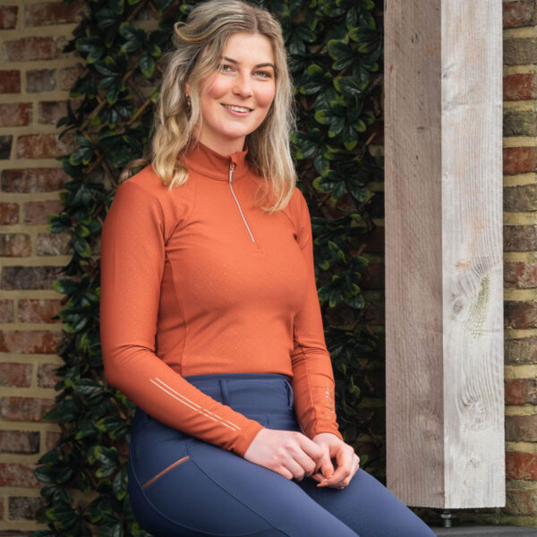 Lifestyle foto Horka Trainingsshirt Luxury EP ginger/rosegoud