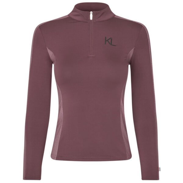 Kingsland Trainingsshirt KLMelody Kids Plum Wine voorzijde