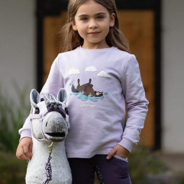 LeMieux Hobby Horse Earl grijs sfeerfoto