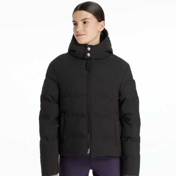 LeMieux Jas Daisy Waterdicht Kids Zwart voorkant