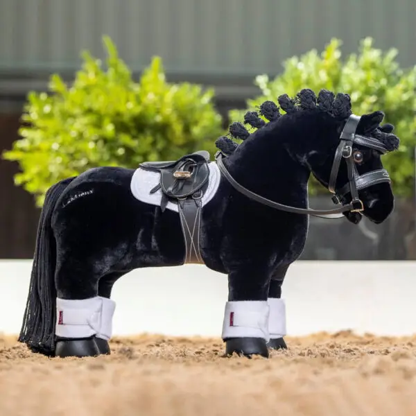 LeMieux Toy Pony Pad lifestyle foto Wit