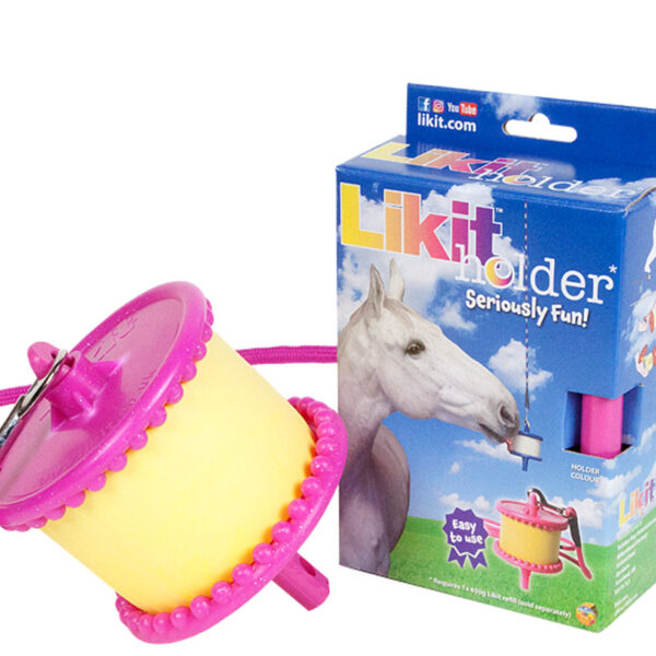 Likit houder glitter pink
