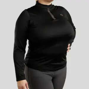 Montar Longsleeve Briella Curve Zwart