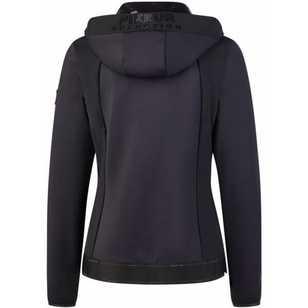 Achterzijde Pikeur Techjersey vest 7045 Selection Zwart