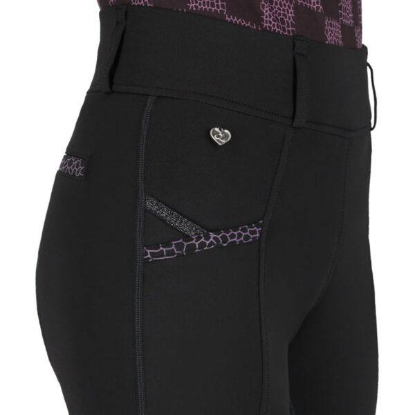 Contrast accent QHP Rijlegging Lize Full Grip Junior
