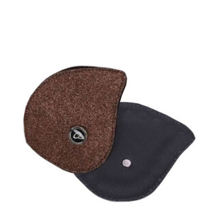 QHP Verwisselbare Top Glitter Bruin