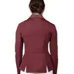 Achterzijde jasje QHP Kae Bordeaux