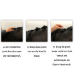 Quick Knot Deluxe uitleg pag 2 zwart