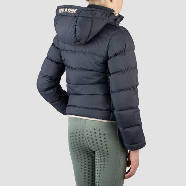 Achterzijde Red Horse Jas Myo Kids Ink Blue