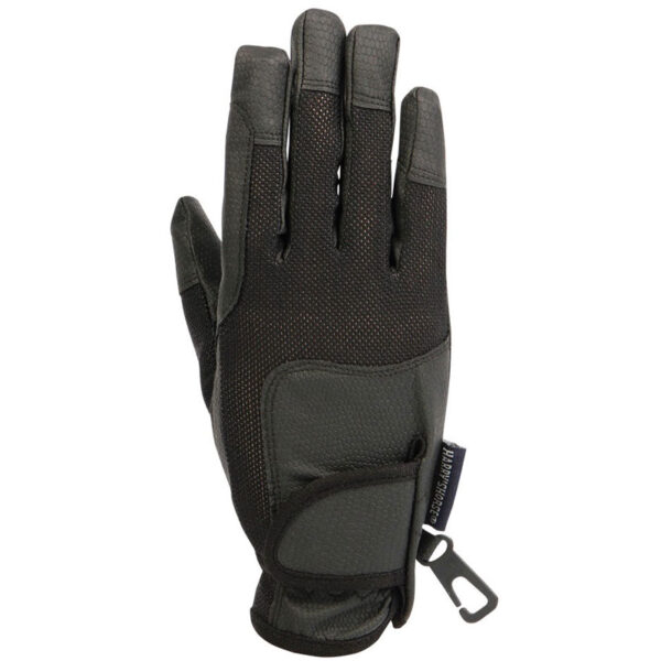 Rijhandschoenen Harry's Horse TopGrip Mesh zwart bovenaanzicht