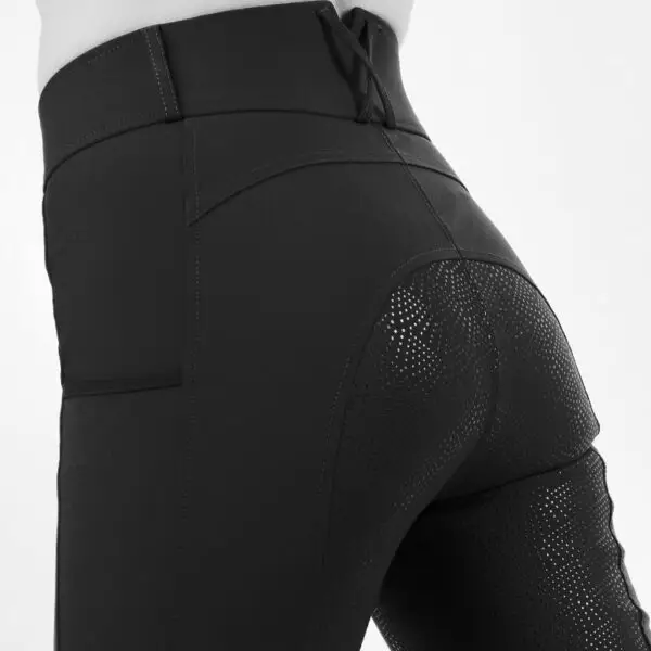 Rebel Rijbroek High Waist Full Grip Zwart