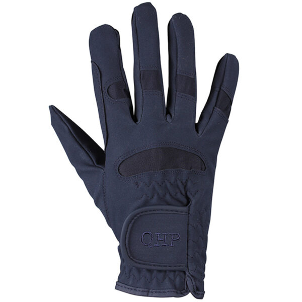 QHP Rijhandschoenen Multi Donkerblauw