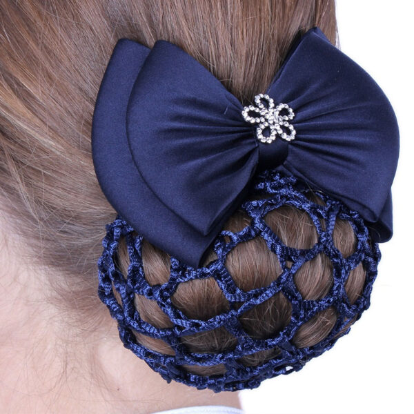 QHP Haarstrik Classy Navy - Afbeelding 2