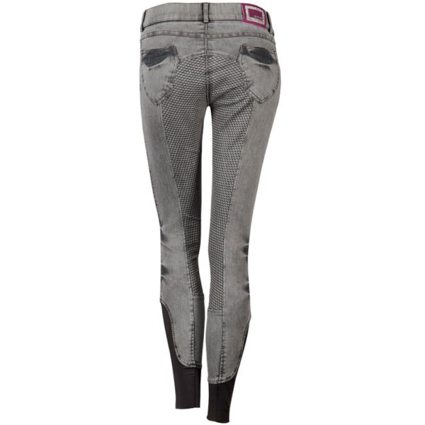 Harry's Horse Rijbroek Novi Denim Full Grip Ebony - Afbeelding 2