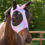 QHP Einhorn-Fliegenmaske mit Ohren