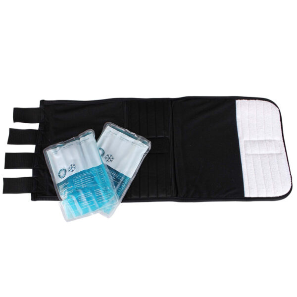 QHP Warming/Cooling Bandages Zwart - Afbeelding 2