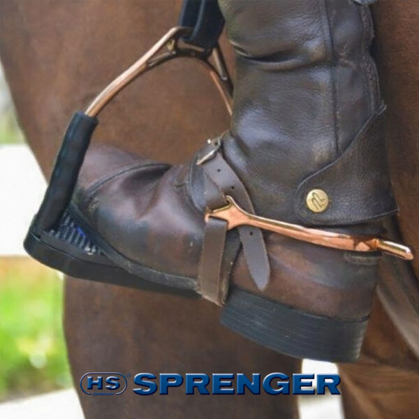 Sprenger Stijgbeugels Bow Balance Bronze - Afbeelding 2