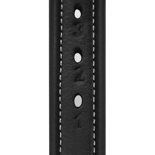 Passier Stijgbeugelriemen Velvet Touch Deluxe Zwart - Afbeelding 2
