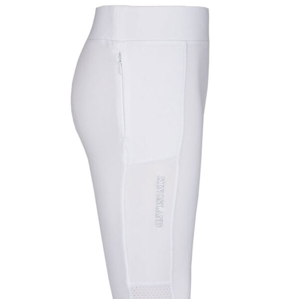 Kingsland Rijlegging Kemmie Full Grip Kids Wit - Afbeelding 3
