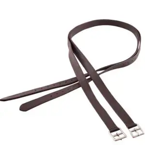 BR beugelriemen Bruin/Zilver