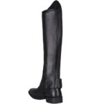 Achterzijde QHP chaps Shimmer Adult zwart