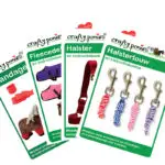 Instuctieboekjes Crafty Ponies Fleecedeken Set Blauw