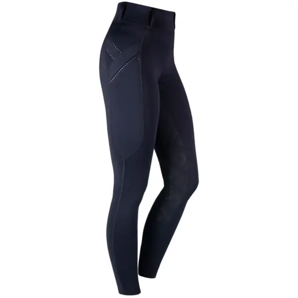 Zijaanzicht Horka rijlegging Momentum blauw/rosegoud