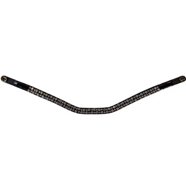 Frontriem PresTeq FaySport SparklingStar zwart met zilver