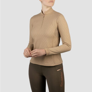 Horka Trainingsshirt Emily Mokka voorzijde