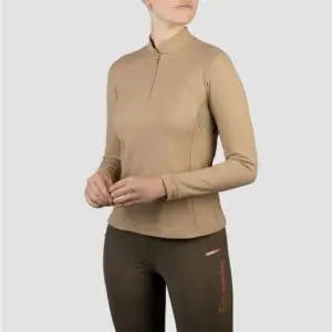 Horka Trainingsshirt Emily Mokka voorzijde