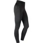 Zijaanzicht rijlegging Horka Momentum Full Grip kids zwart/rosegoud