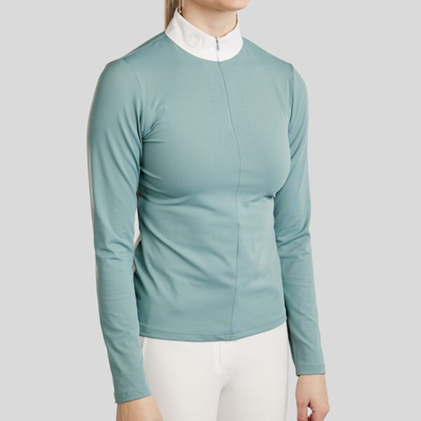 Montar Wedstrijdshirt MoCha Stone Blue voorzijde