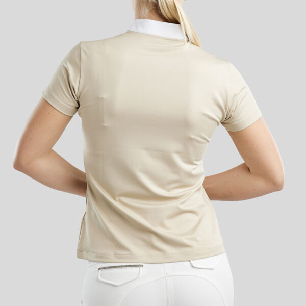 Achterzijde Montar Wedstrijdshirt MoGloria Light Silver Grey