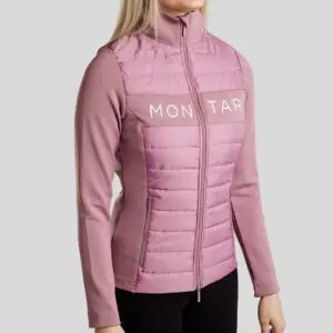 Montar jas MoCha kids Geranie voorzijde